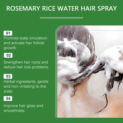 Rosemary Rice Water Hair Growth Spray