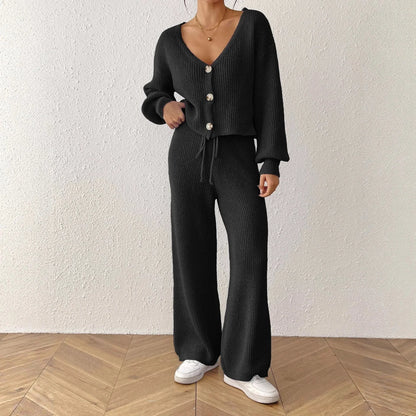 Cozy Knit Two‑Piece Set